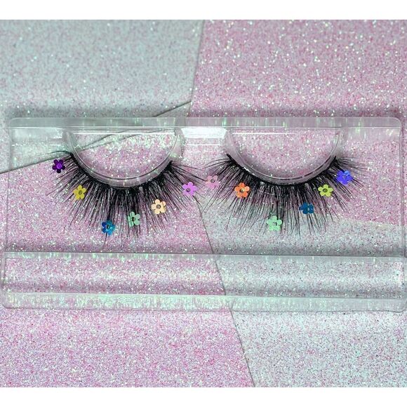𝅺spring time floral Eyelashes - Picture 1 of 2